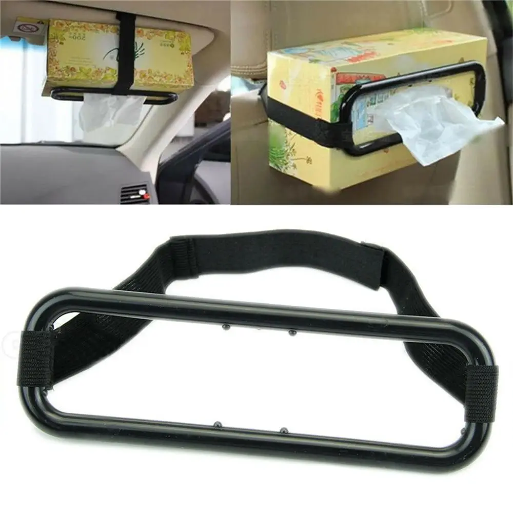 

Car Accessories Interior Car Tissue Holder General Napkin Box Holder Paper Napkin Car Tissue Box Hanging