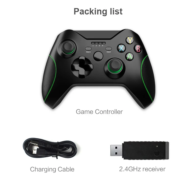 

2.4G Wireless Game Controller For One Console For Series X S Gamepad For Android PC Joystick For PS3 Controle Joypad