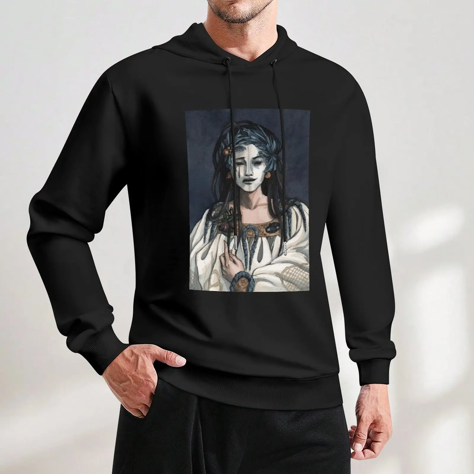 Bai WuXiang пуловер с капюшоном корейская одежда мужская дизайнерская толстовки