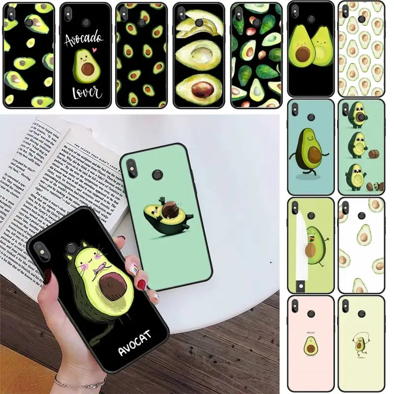 

Fruit Avocado Phone Case For Xiaomi Redmi Note7 8 9 Note8T 9T 8Pro 9S Note10 Redmi 8A X3 9C