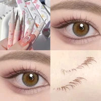 liquid eyeliner lying silkworm pen matte shadow long lasting waterproof fast dry tea brown pen glitter eye makeup beauty tools