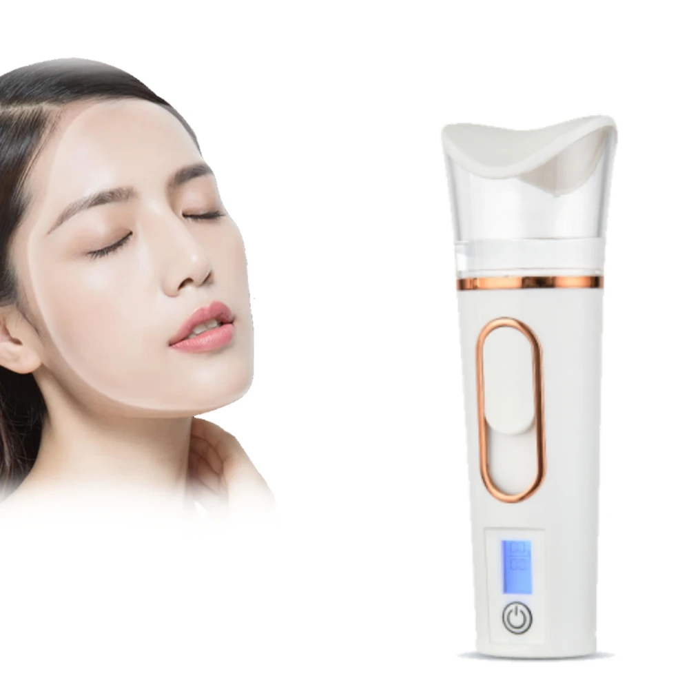 Нано-спрей Отпариватель Для Лица С Дисплеем Проверки Кожи Портативный