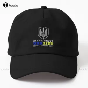 Ukraine Special Forces Sbu Alpha-Group Dad Hat Dad Hats Comfortable Best Girls Sports Denim Color Outdoor Cotton Caps Streetwear