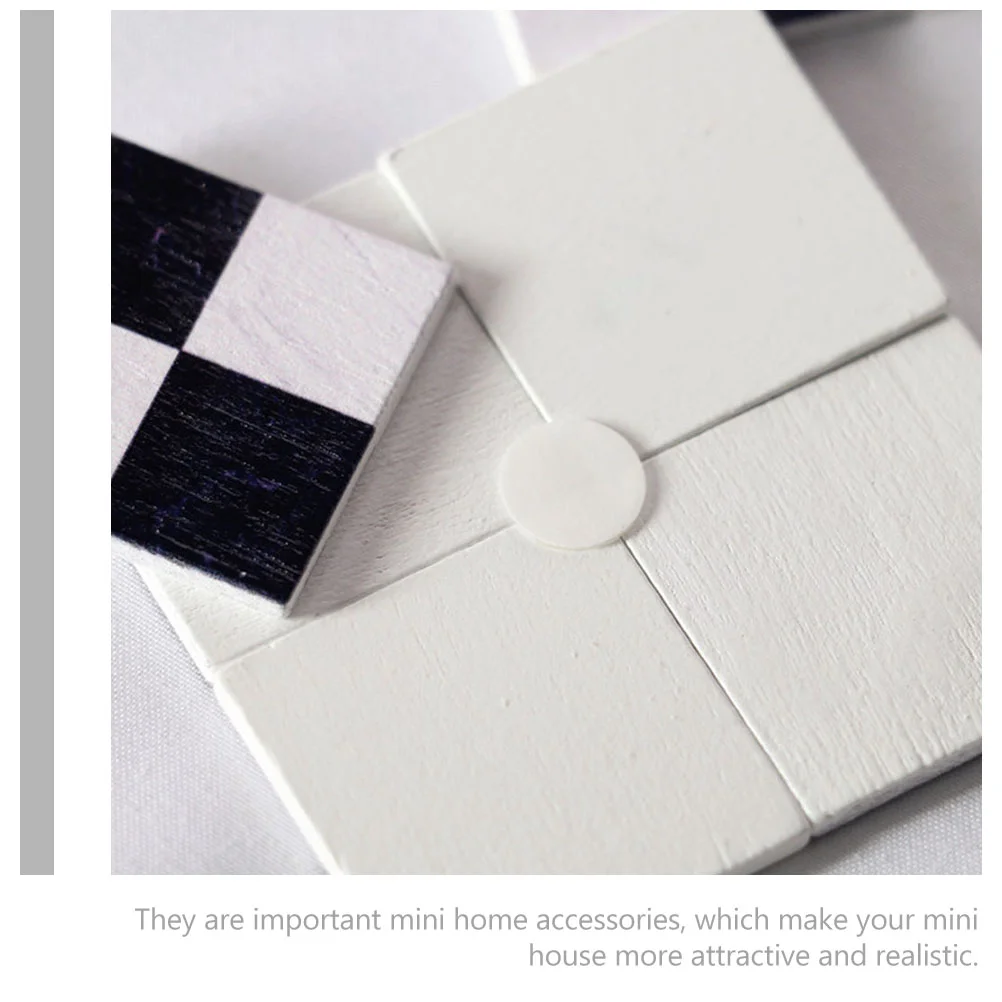 18 шт. аксессуары для дома с имитацией пола маленькая мини-тележка миниатюрные