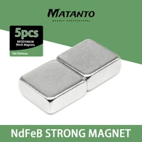 5 20pcs 10x10x4 mm super strong square magnet n35 ndfeb rare earth magnet block 10104 mm neodymium magnets sheet 10x10x4mm