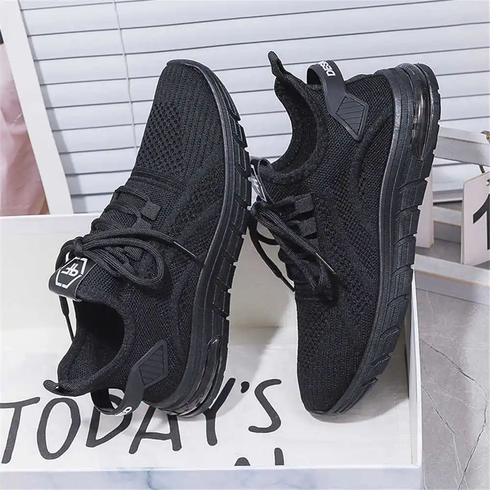 lace up soft quality shoes Running sports men's tennis sneakers size 47 universal brands trends vintage imported YDX1