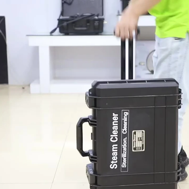 

Professional Commercial Industrial High Temperature Pressure Handheld AC Oil Fume Carpet Car Dry Wet Steam Cleaner to buy