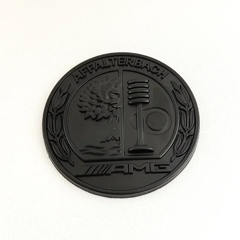 

45 мм 56 мм 65 мм 3D металлический логотип Apple Tree AMG эмблема автомобиля задняя боковая стойка C значок для Mercedes Benz A C E GLA GLC GLE GLS наклейка