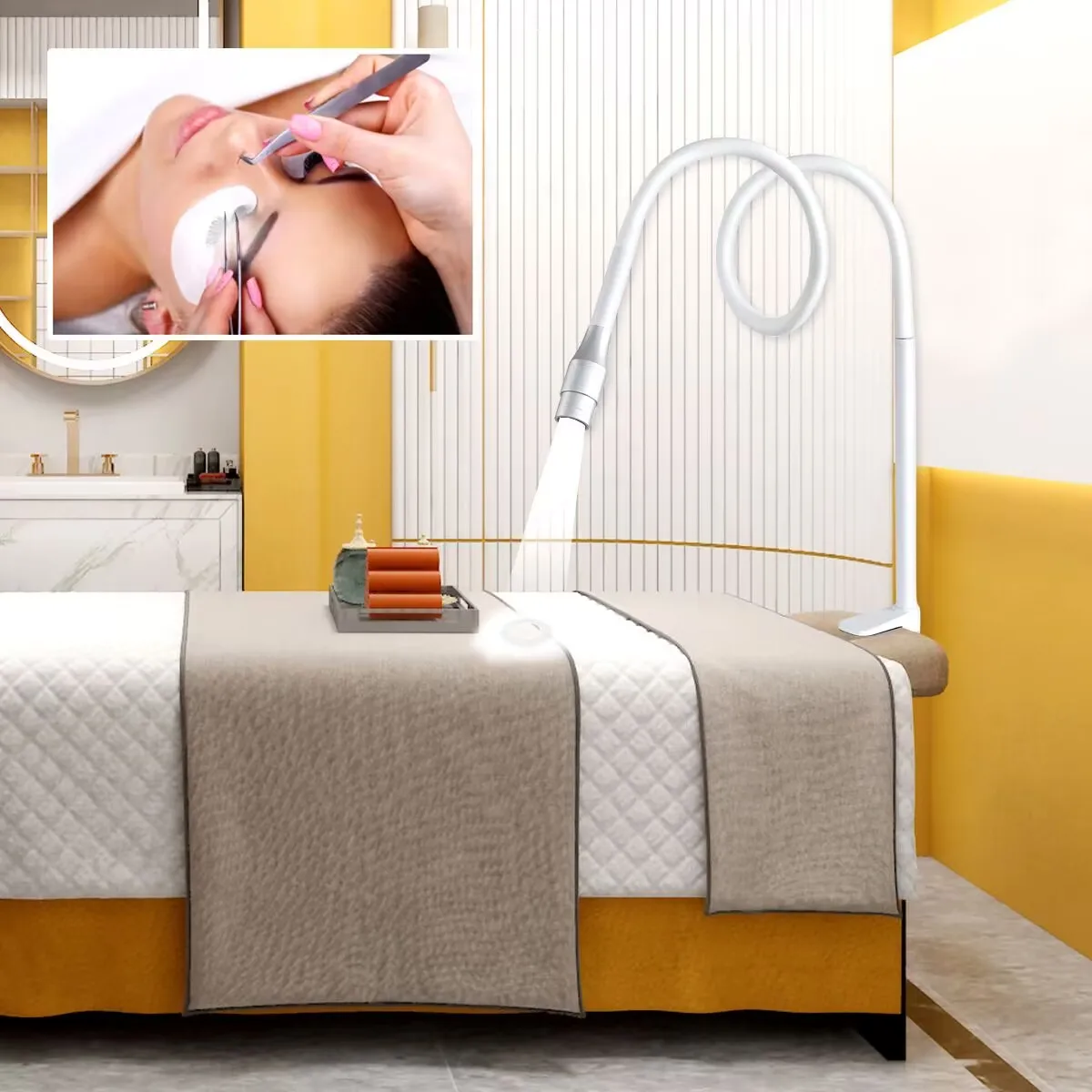 USB 10 Вт УФ-ультрафиолетовый белый свет светодиодный прожектор регулировка лака