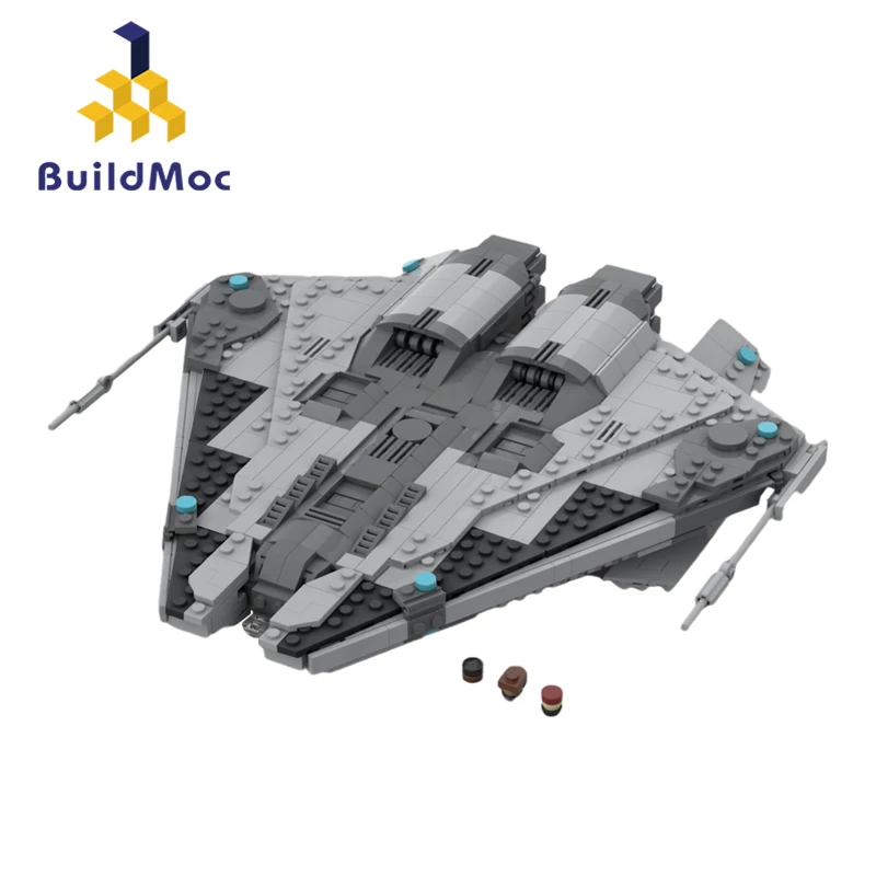 Buildmoc лучшие игры опасная элита 66759 - Krait MkII космический корабль 1292 шт Обучающие