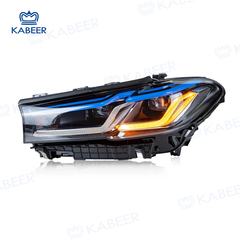 Фара Kabeer со склада в США для BMW 5 G30 G31 G38 F90 M5 Модернизированная фара facelift лазерной