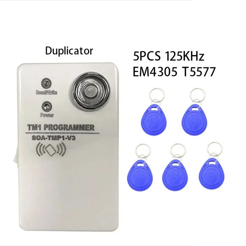 Фото Портативный RFID-копир/дубликатор ZIZI TM1 (RW1990, TM1990, TM1990B, iButton, DS-1990A) 125 кГц для карт EM4305, T5577, EM4100, TM №3