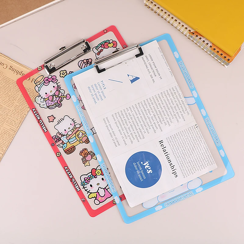 Настольная бумага для письма с зажимом Kuromi My Melody A4