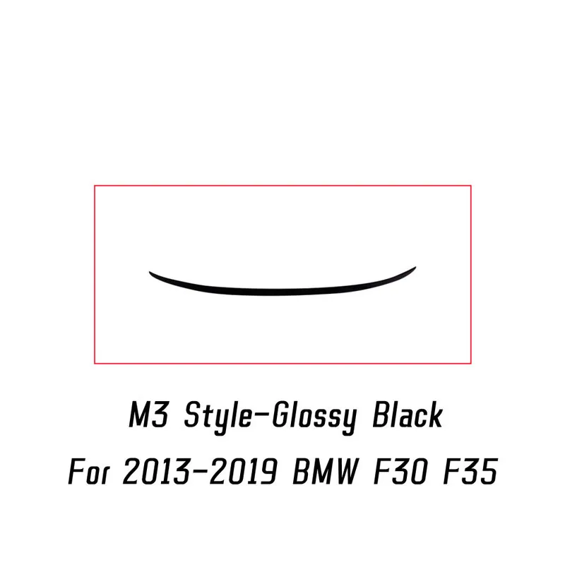 Задний спойлер на крышу для BMW 3 серии F30 F35 328i M3M4 2012-2019, крыло на крышку багажника, тюнинг-комплект для автомобилей (art.: 3920da23d8d97) - 3920da23d8d97