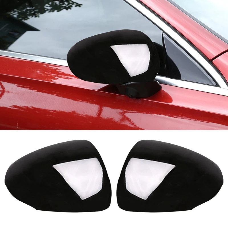 

Glossy Black ABS Side Rear View Mirror Cover Replacement Automotive Exterior For Mercedes Benz A Class W177 A180 A200 -2020