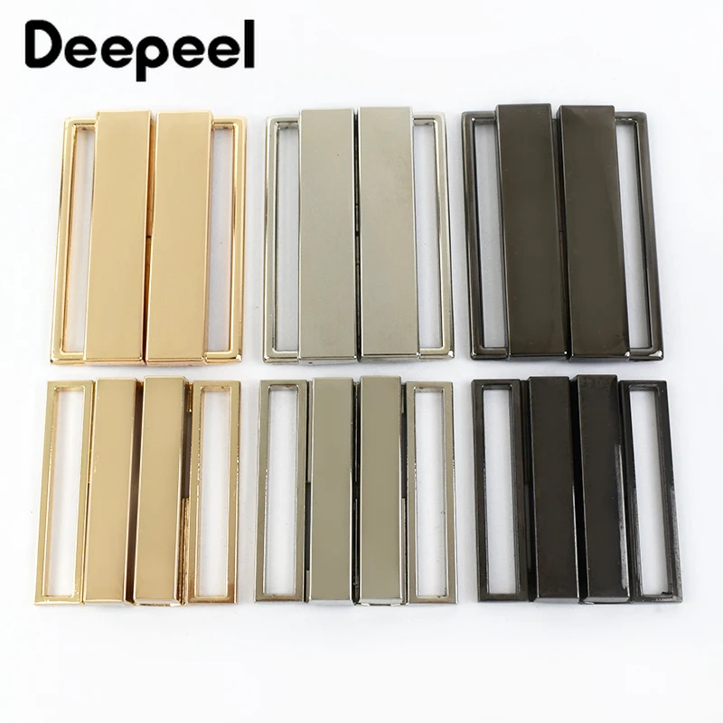 Металлическая пряжка Deepeel 40/50 мм 2/4 шт