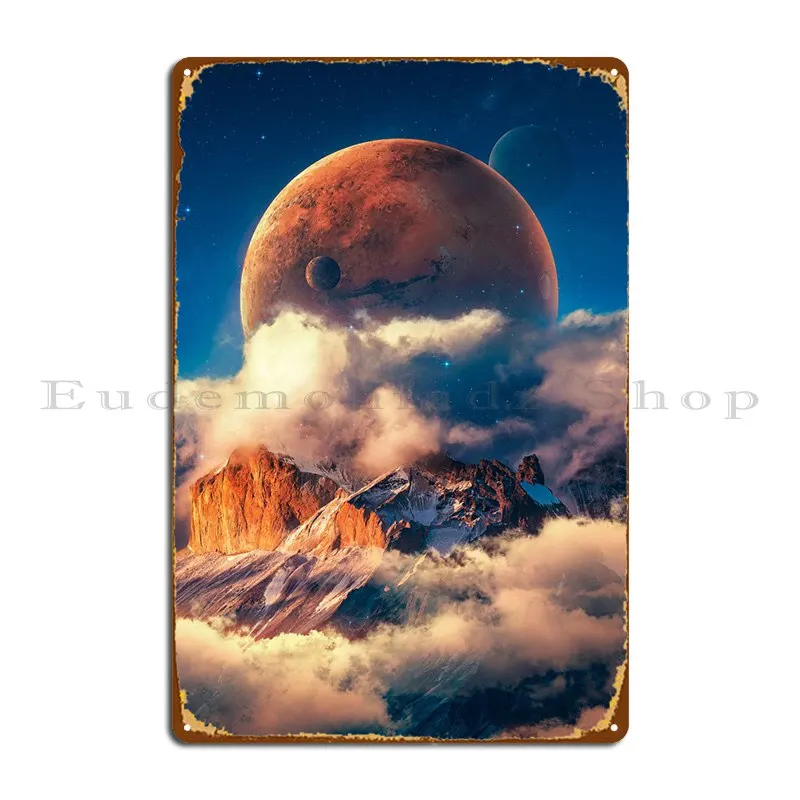 

Металлический плакат Mars Ascending, индивидуальная пещера, клубный фотоплакат