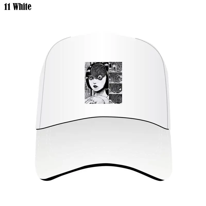 

Custom Hat Uzumaki Eyeball Cult Junji Ito Horror Manga Anime Japan Japanese Tomie Men Summer Fashion Hats Sale Design Hat