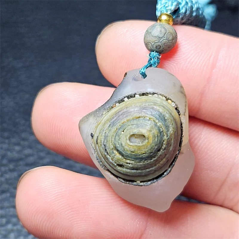 Натуральный сердолический мох Nanjiang agate ожерелье с положительной энергетикой
