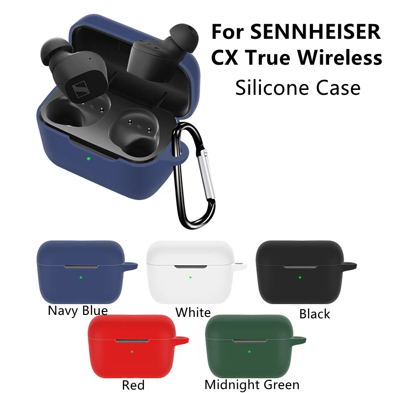 Чехол силиконовый для беспроводных наушников SENNHEISER CX водонепроницаемый с