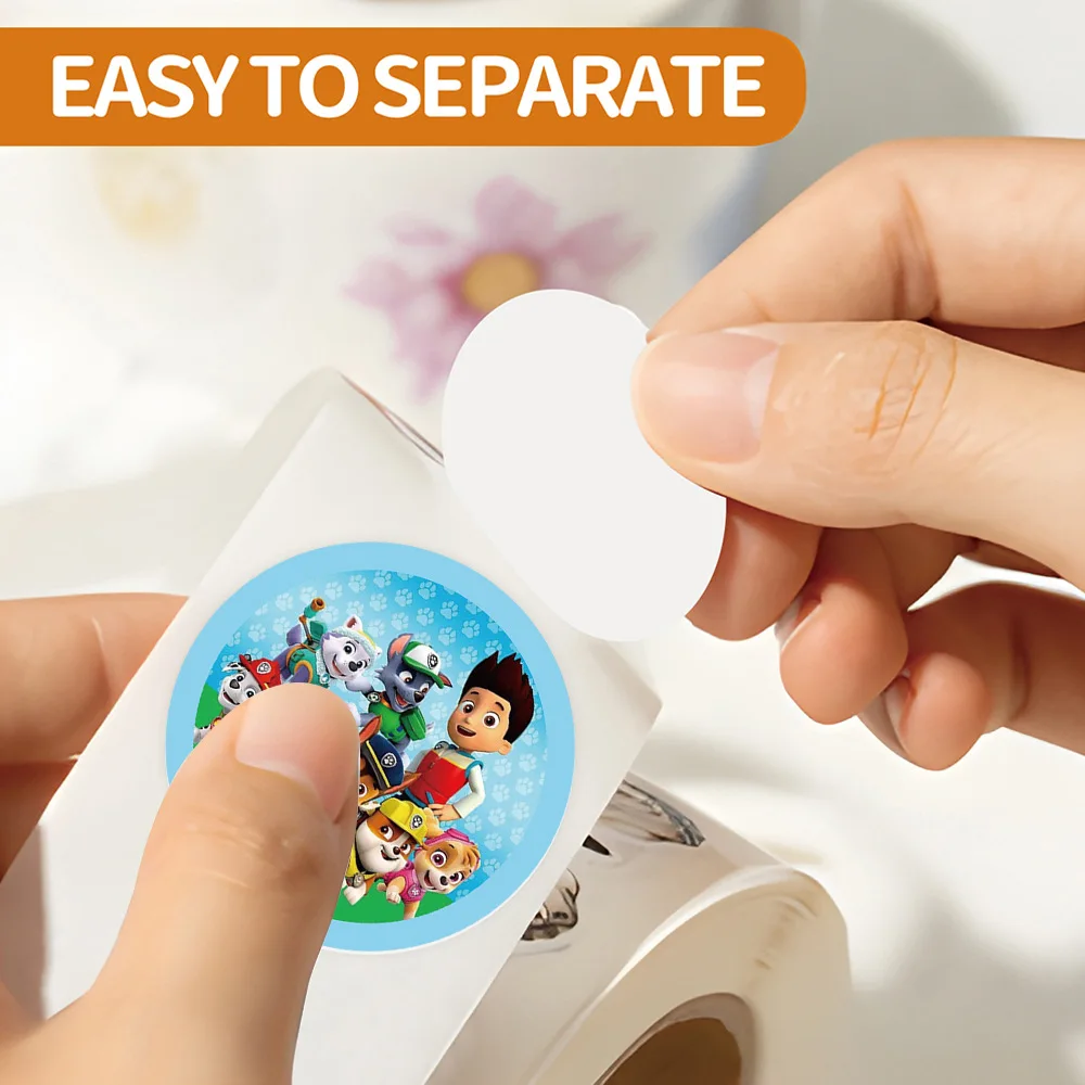 500 шт./рулон наклейки в виде героев мультфильма Щенячий патруль