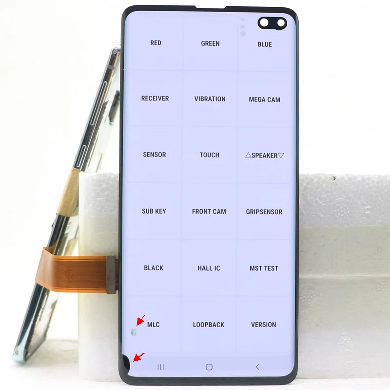 Фото Дисплейный модуль ORI 120 Гц AMOLED для Samsung Galaxy S10 Plus (G975F, G9750) с тачскрином и дигитайзером в сборе №5