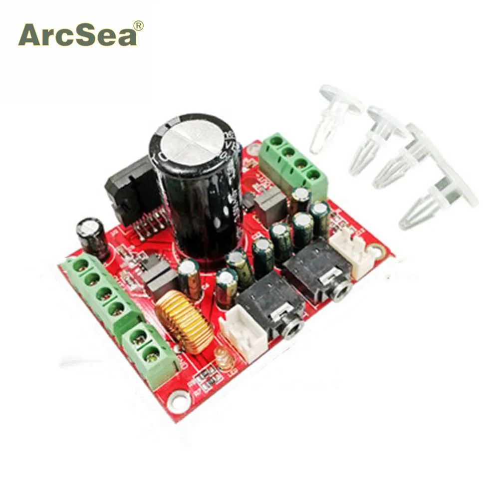 

TDA7850 Digital Audio Amplifier Board DC 12V 4*50W BA3121 Noise Reduction Car AMP Power Amplifiers Car Speaker DIY Kit