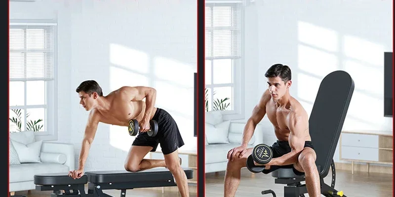 Dinuo Высококачественная Регулируемая весовая скамья для домашнего съемного