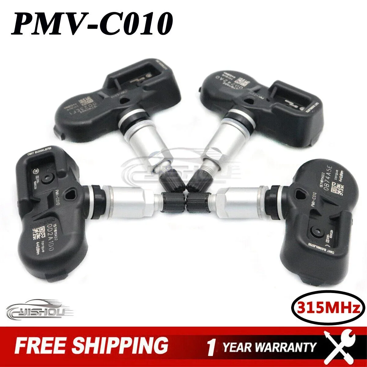 PMV-C010 TPMS датчик контроля давления в шинах для Lexus ES200 ES250 GS250 GS450h IS250 315 МГц 42607-06020