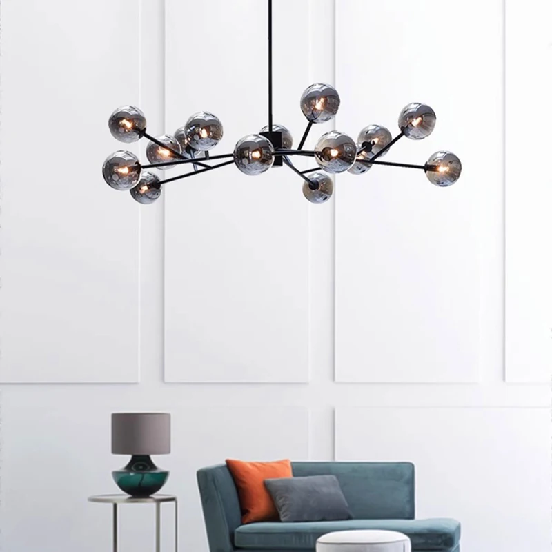 

Art Led Chandelier Pendant Lamp Light Room Decor Nordic smart home decoration living indoor dining