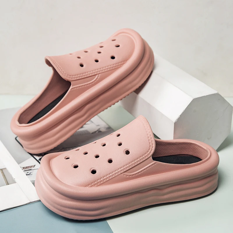 

Женские повседневные сандалии, женские садовые сандалии, Новинка лета 2023, стильные сандалии на толстой платформе, женские модные пляжные сандалии