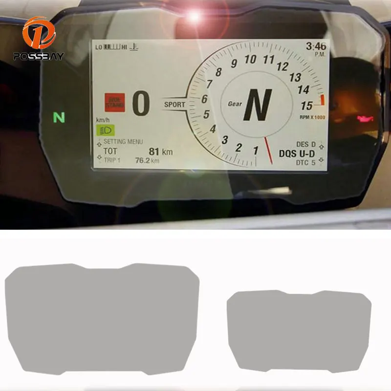 

Motorcycle Screen Protector Cover TPU Instrument Dashboard Sticker Dashboard Accessories for DUCATI PANIGALE V4 Streetfighter V4