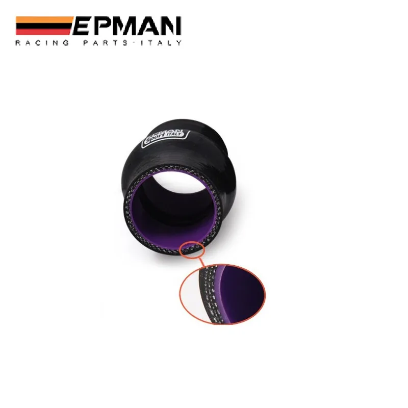 Усиленный силиконовый шланг для Горбов 2 1/4 дюйма (57 мм) длина 4 черный GOLF MK3 MK7 MK5 94-98