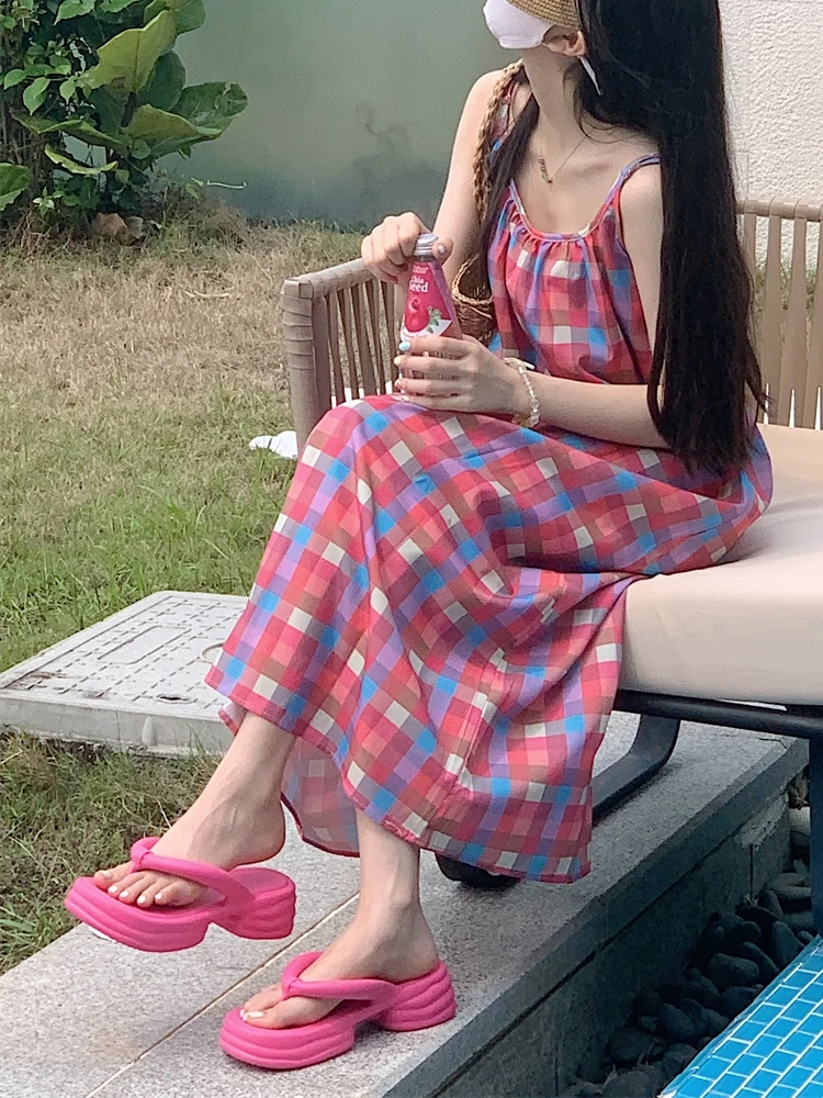 Touching Net Red Time Cool Creative Все виды обуви с нескользящими пляжными тапочками