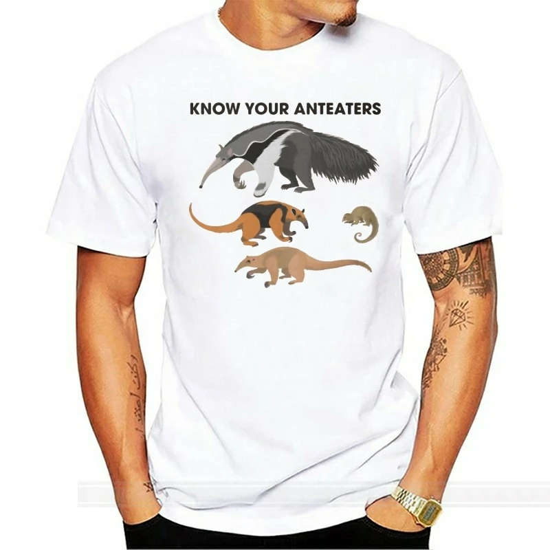 

Fashion Cool Men T shirt Women Funny tshirt Know Your Anteaters Customized Printed T-Shirt