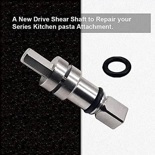 

Pasta Attachment Shear Shaft Coupler Compatible For KitchenAid Stand Kitchen Appliances Motor Shaft Coupling Coupler