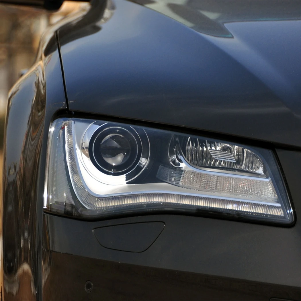Для Audi A8 D4 2011 2012 2013, крышка передней фары, крышка фары, корпус фары, прозрачный абажур, линза
