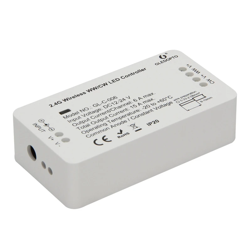 

G LED OPTO WW/CW умное управление Zigbee система беспроводного управления светодиодным освещением 12 в-24 в Rgb переключатель света