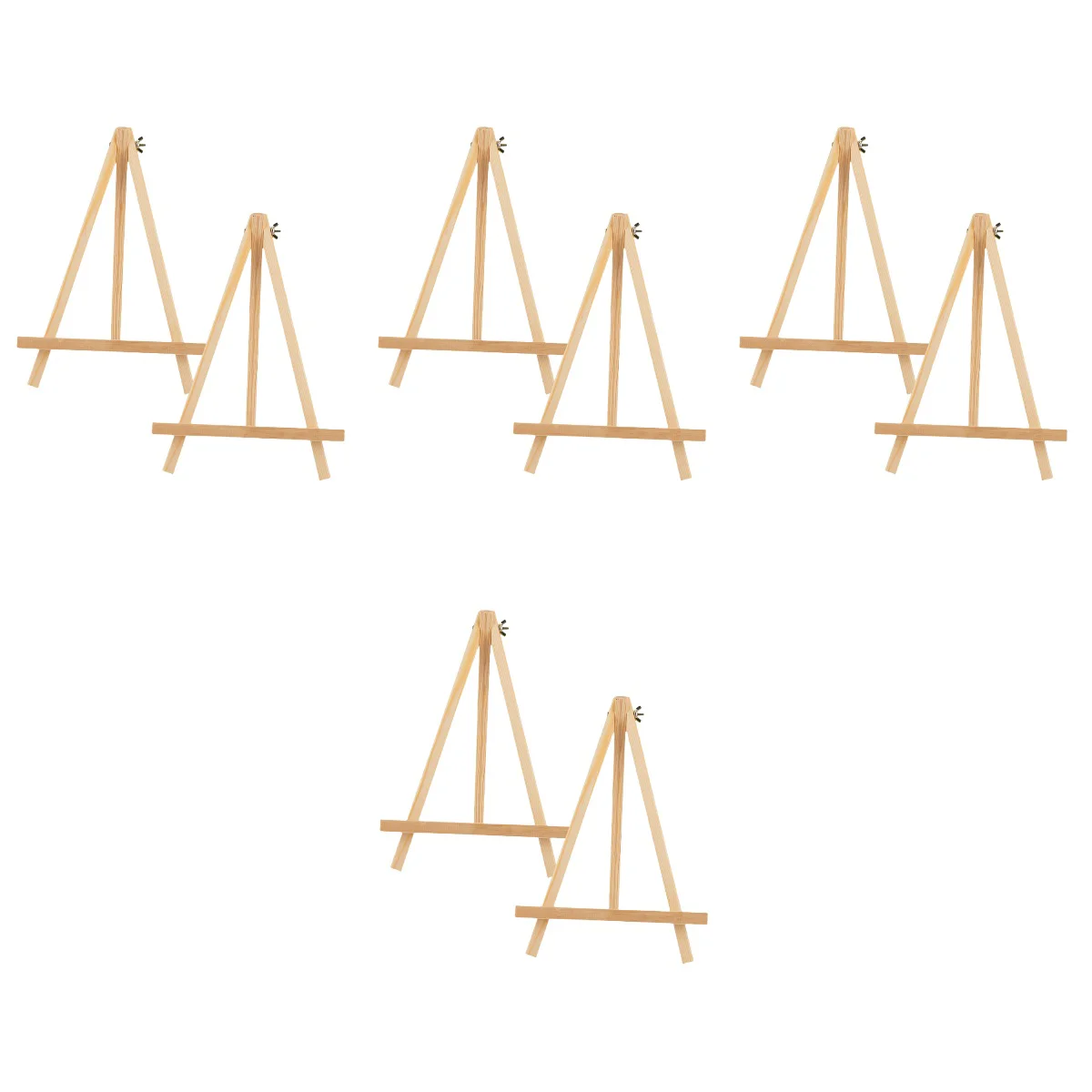 

8 Pcs Decorative Wooden Picture Holder Desktop Painting Holders Desktop Painting Easels