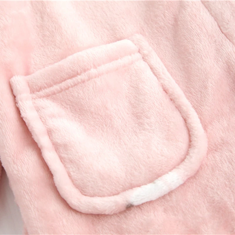 Man Pajamas Winter Men Sleep Lounge Set 2 Pieces Cute Couple Pajama Thick Nightwear for Women With Sleeves Pijama Mujer Invierno