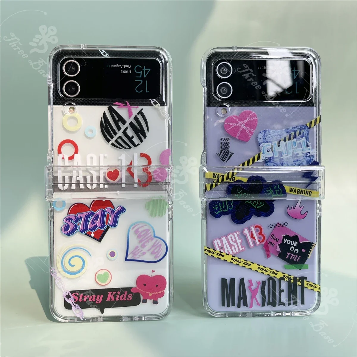 MAXIDENT CASE143 искушение сахарный Раш ездить чехол для телефона Samsung Galaxy Flip3 Zflip4 Zflip5