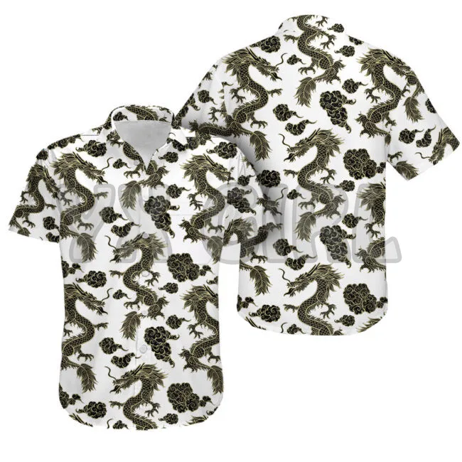 Summer Shirts Dragon lover 3D All Over Printed Hawaiian Shirt Men's For Women's Harajuku Casual Shirt Unisex