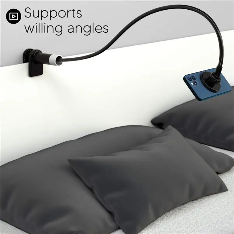 Магнитный держатель для телефона прикроватный кронштейн зажим рабочего стола