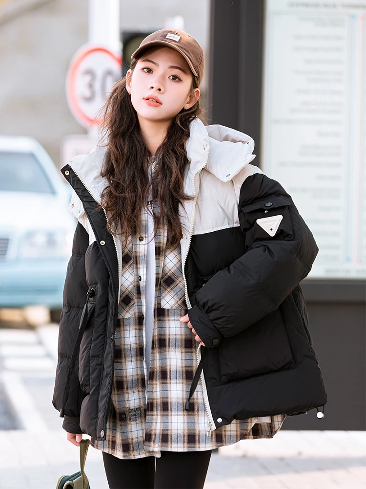 Утолщенный пуховик для учащихся младших классов средней школы новинка 2024 года