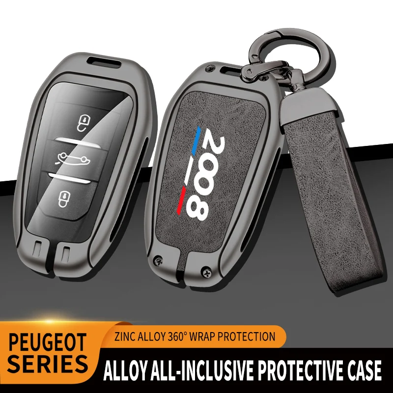 

Автомобильный чехол из цинкового сплава для ключей Peugeot 2008 3008 4008 5008
