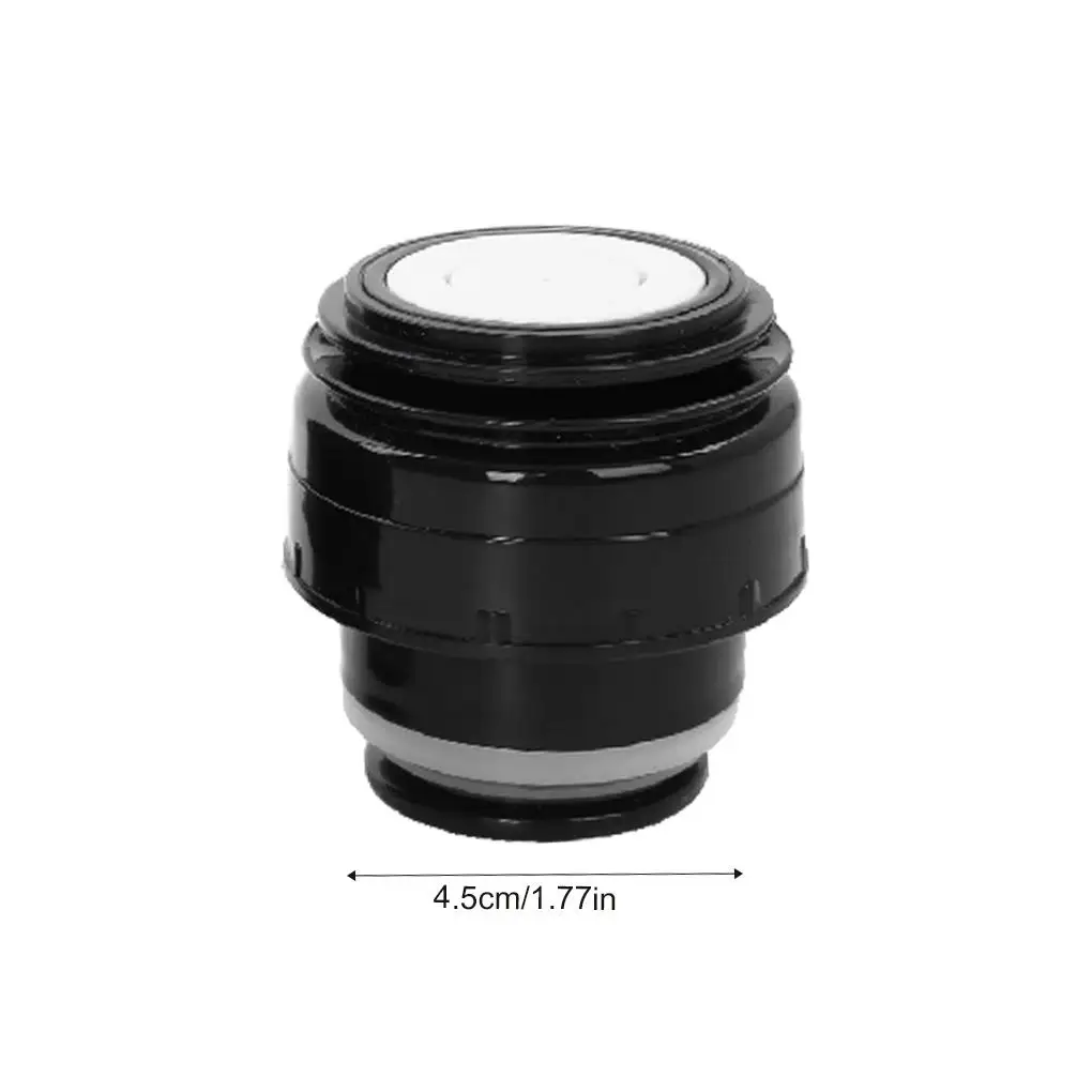 

Universal Vacuum Bottle Outlet Caps with Silicone Sealing Ring Portable Thermal Cup Lid Plastic Cover Mug 4.5cm Diameter