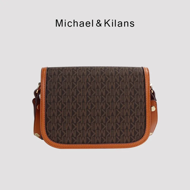 MK сумка MICHAEL & KILANS женская 2022 тренд Kors модная маленькая квадратная сумочка на