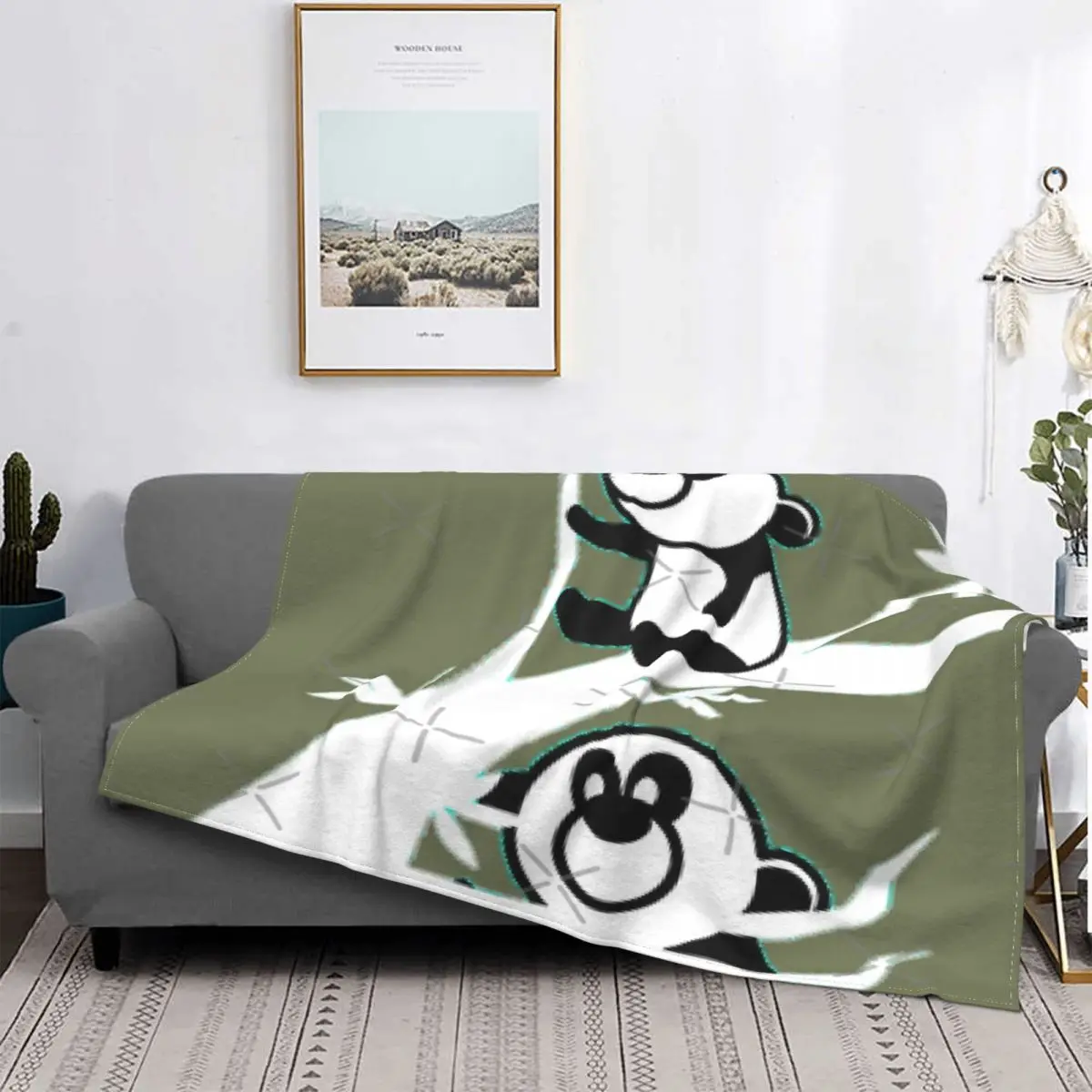 

Zora-Manta a cuadros с капюшоном для cama, покрывало на cama с принтом панды y Zora 2, идеально подходит для животных