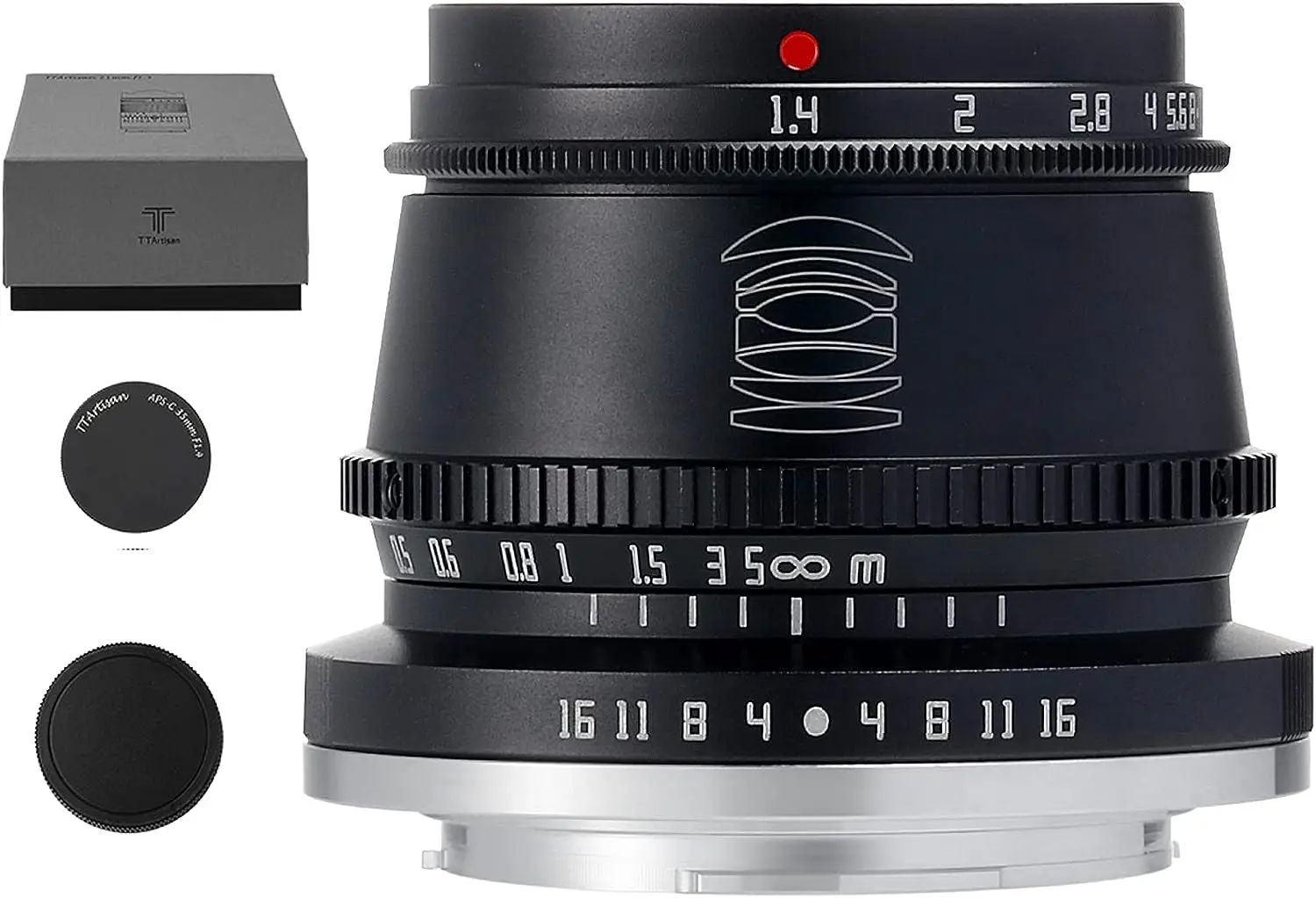 

TTArtisan 35 мм F1.4 APS-C MF макрообъектив с большой апертурой для Sony Fuji Canon Nikon Leica Panasonic