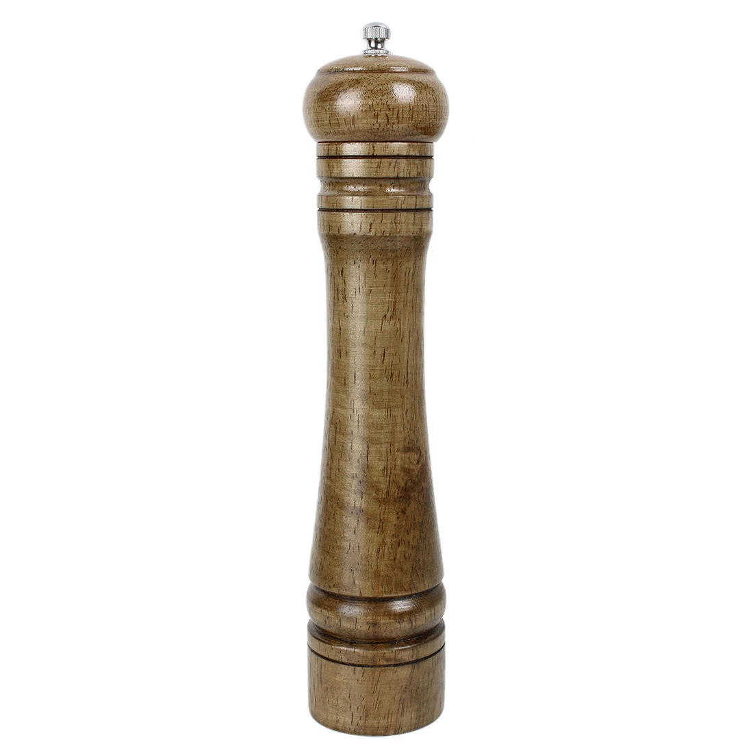 

26.5cm x 5.5cm Home Kitchen Salt Pepper Spice Mill Grinder Shaker Wood Color